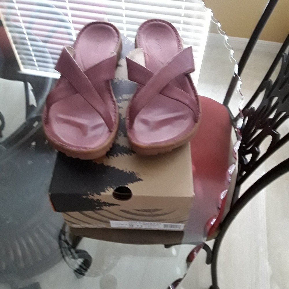 Bogs Todos Slide Red Multi Sandals